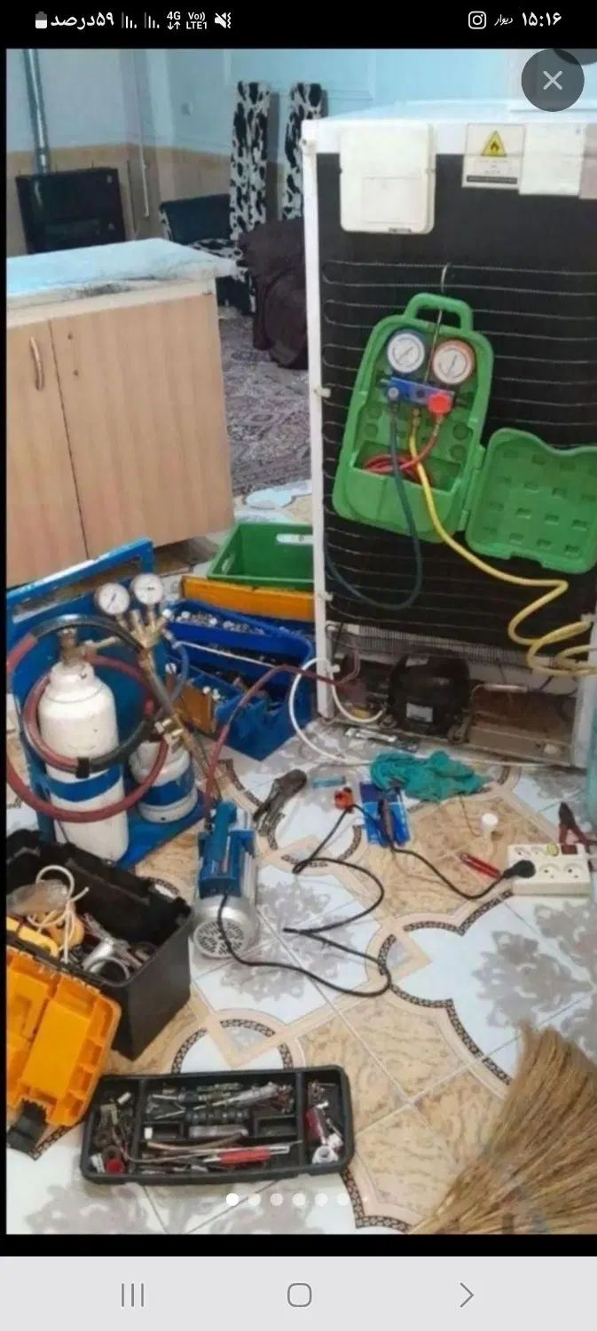 تعمیرات یخچال و فریزر وصنعتی باضمانت درمنزل|خدمات پیشه و مهارت|علی‌آباد کتول, |دیوار