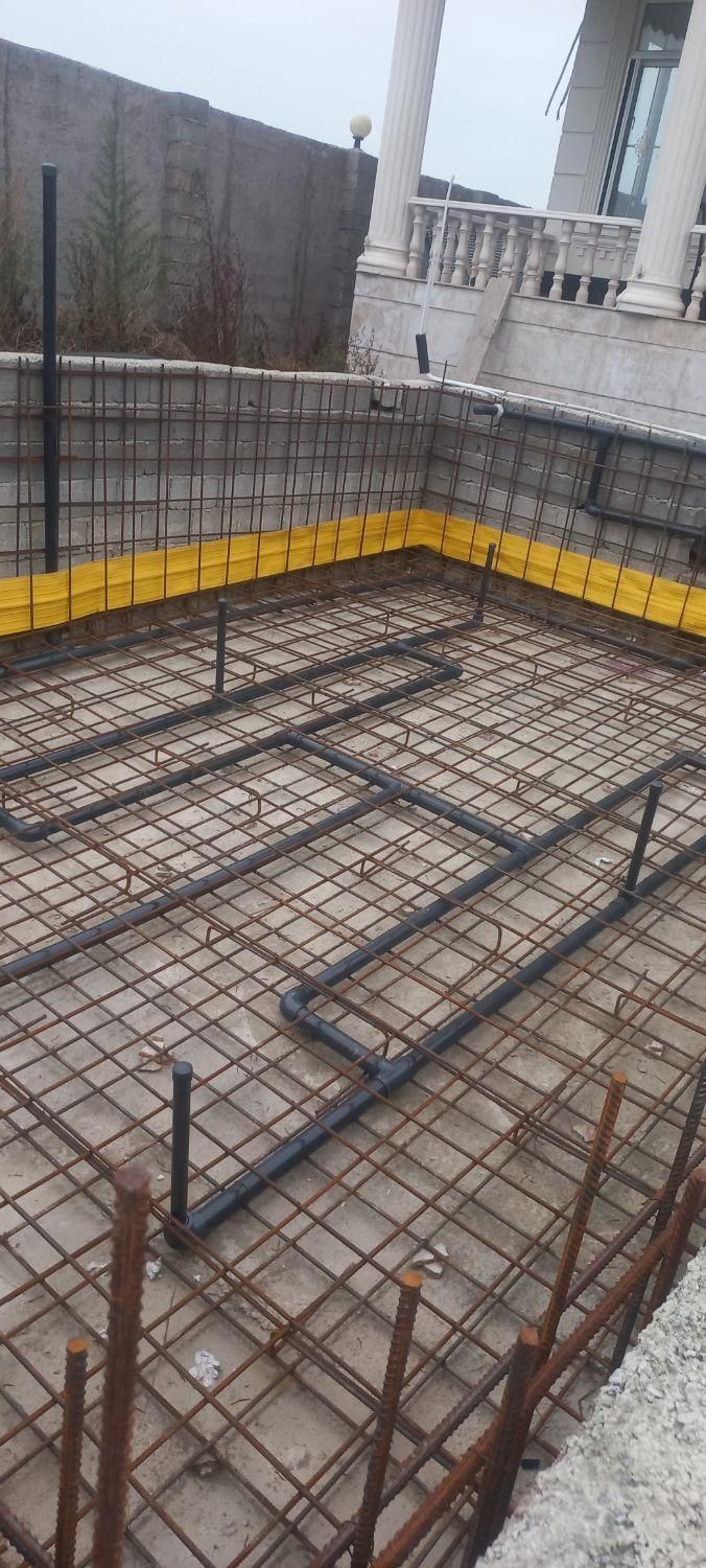 ارماتور بندی استخر وساختمان|خدمات پیشه و مهارت|صومعه‌سرا, |دیوار