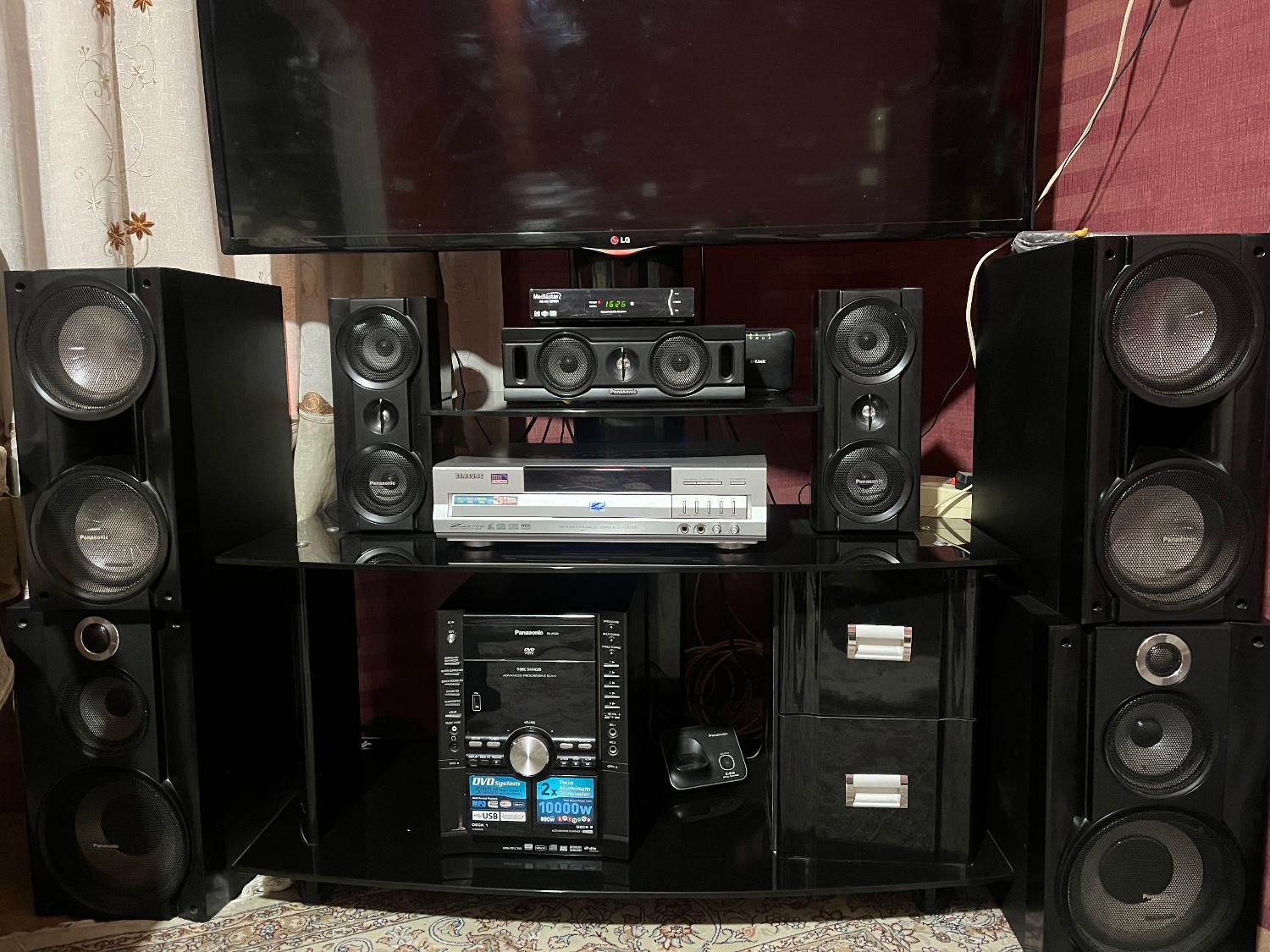 ظبط پاناسونیک|سیستم صوتی خانگی|تهران, بریانک|دیوار