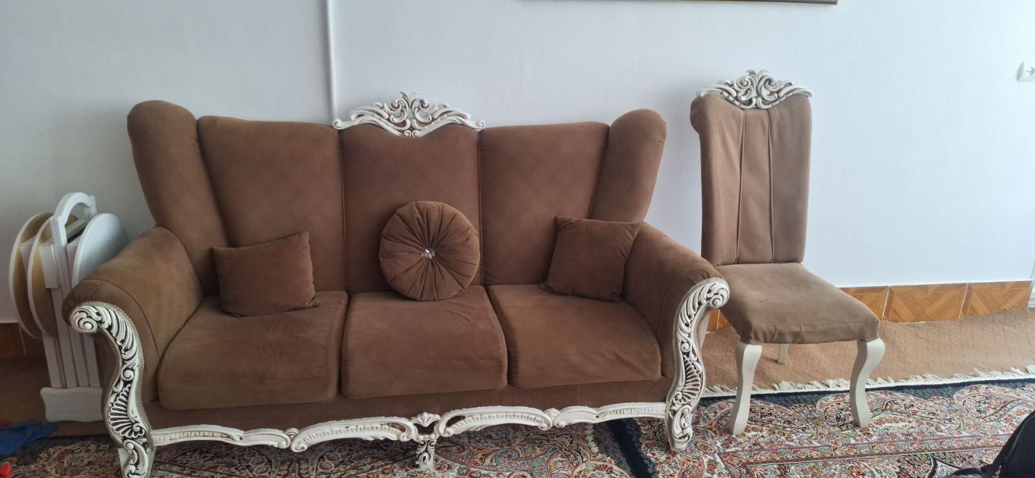 مبل ۹نفره|مبلمان خانگی و میز عسلی|شاهین‌شهر, عطار|دیوار