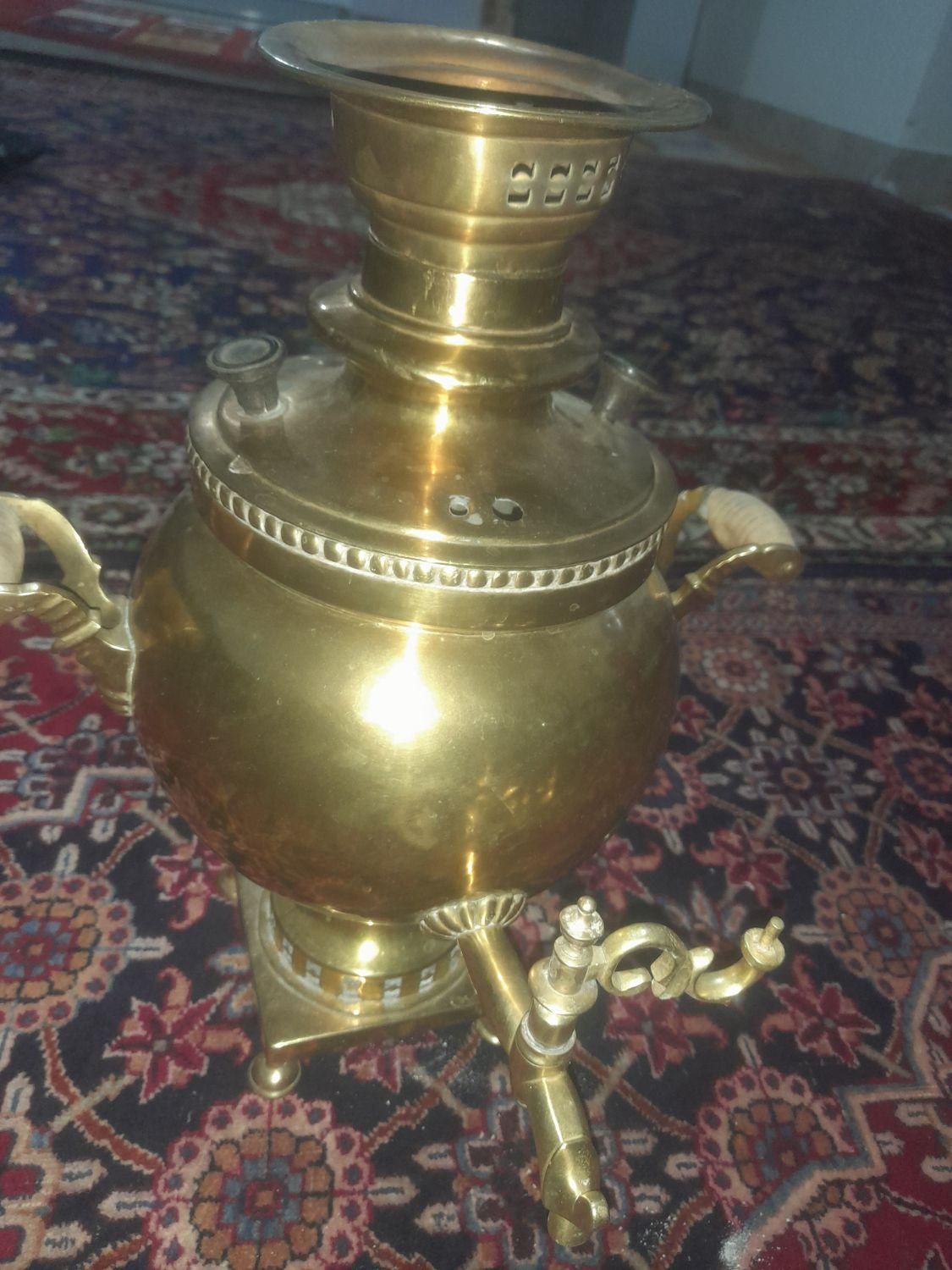 سماور زغالی عالی سالم بدون ایراد|سماور، چای‌ساز، قهوه‌ساز|مراغه, |دیوار
