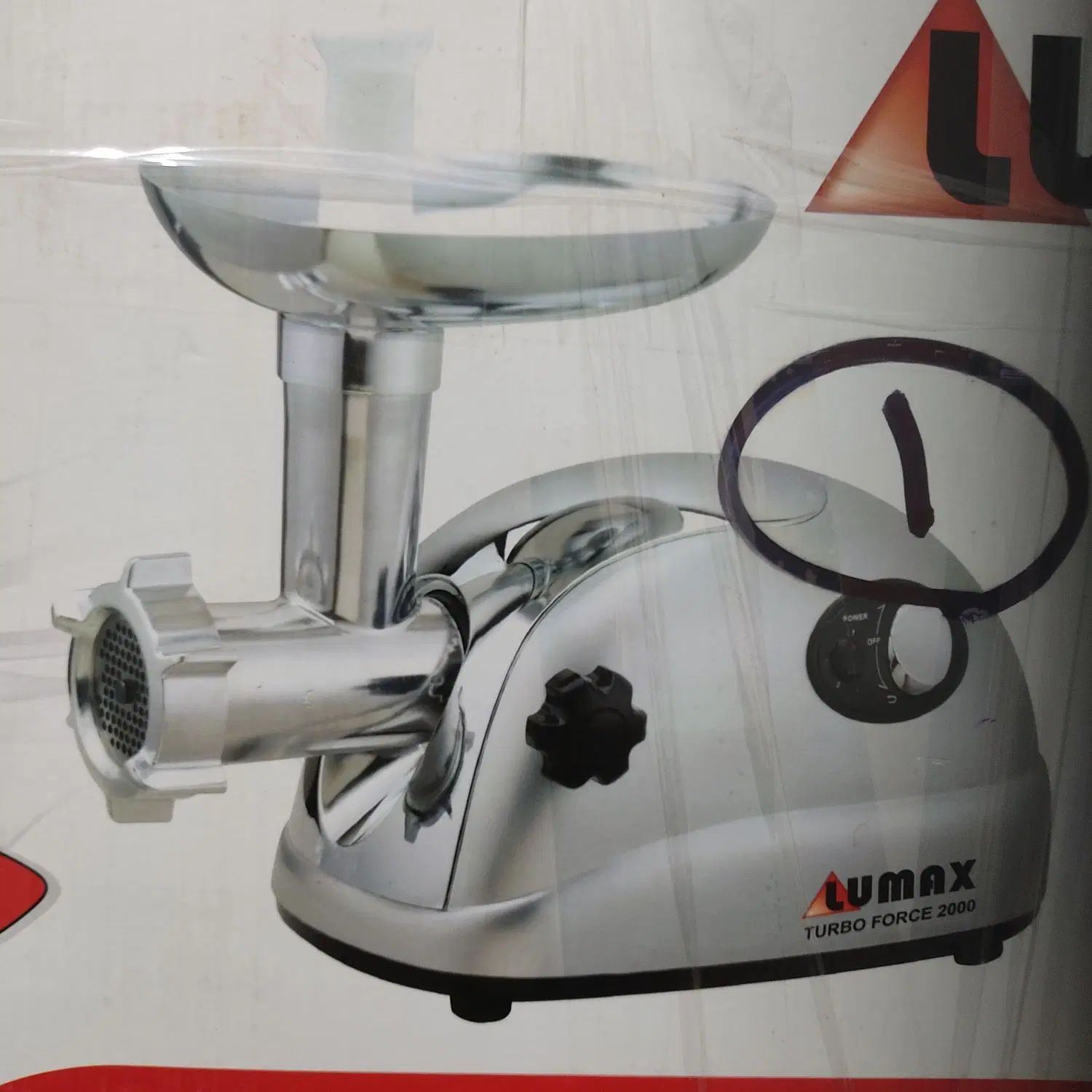 چرخ گوشت lumax|خردکن، آسیاب، غذاساز|مشهد, میعاد (شهرک غرب)|دیوار