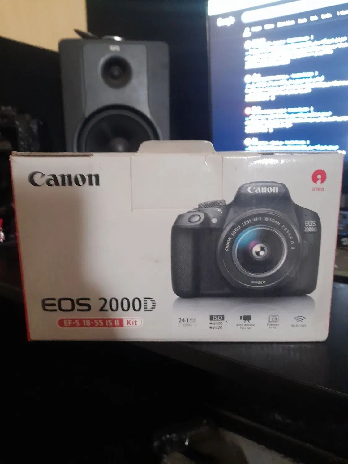دوربین کنون canon 2000d لنز 18-55 در حد نو کم کار|دوربین عکاسی و فیلم‌برداری|تهران, مجیدیه|دیوار