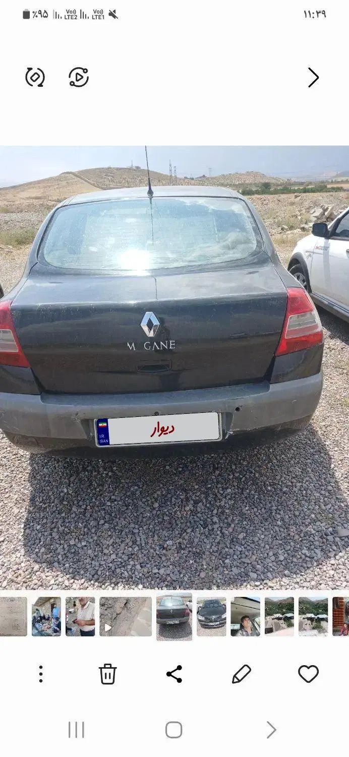 مگان ۲۰۰۰ اتومات مدل ۲۰۰۶|خودرو سواری و وانت|مشهد, هنرور|دیوار