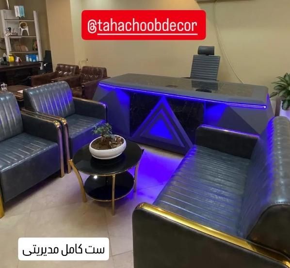 ست کامل اتاق مدیریت/میزصندلی مبلمان چستر کانتر۱۱|دفتر کار|بندرعباس, |دیوار
