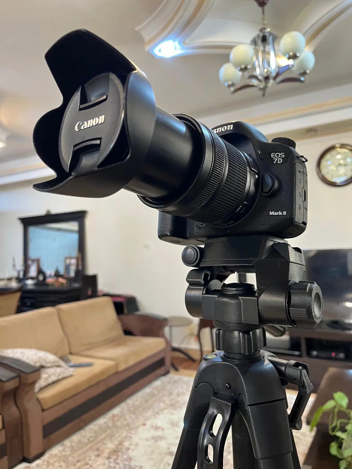 Canon 7D II مارک دو با گارانتی اصلی و تجهیزات|دوربین عکاسی و فیلم‌برداری|تهران, عباس‌آباد|دیوار
