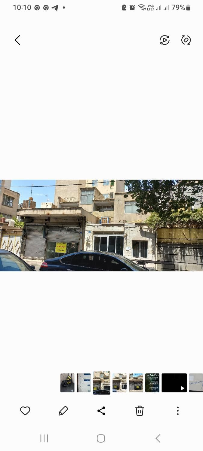 خانه قدیمی بر انصاری ۲۱۰ متر با ۳ دهنه تجاری فعال|فروش زمین و ملک کلنگی|تهران, مهرآباد|دیوار