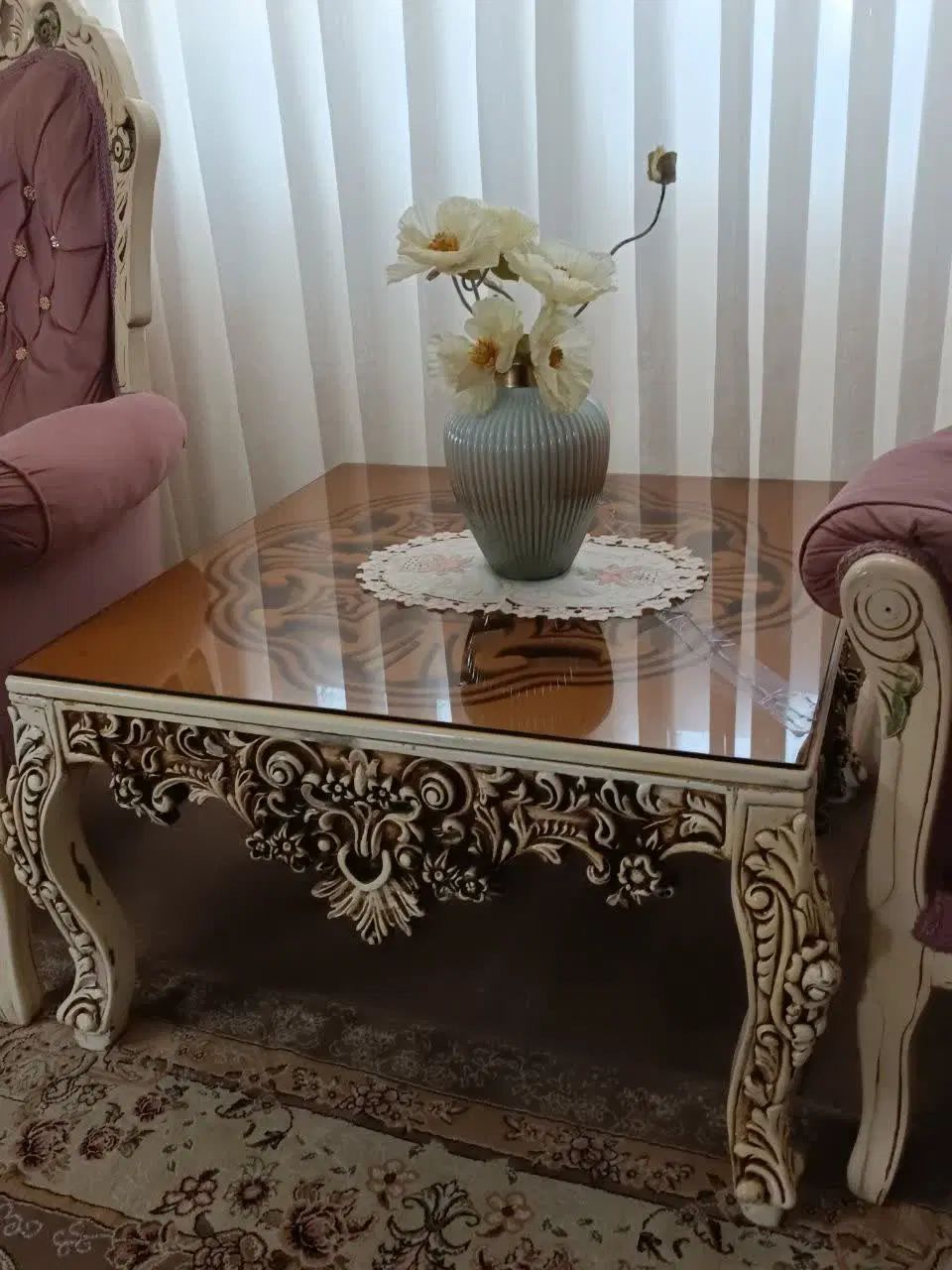 مبل استیل کاملا چوب|مبلمان خانگی و میز عسلی|تهران, قصر فیروزه ۲|دیوار