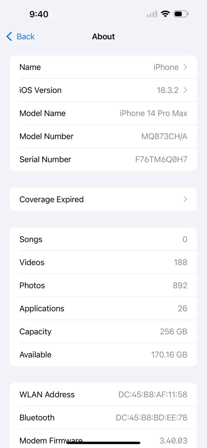 اپل iphone 14 Pro Max با حافظهٔ ۲۵۶ گیگابایت|موبایل|مشهد, امیر|دیوار