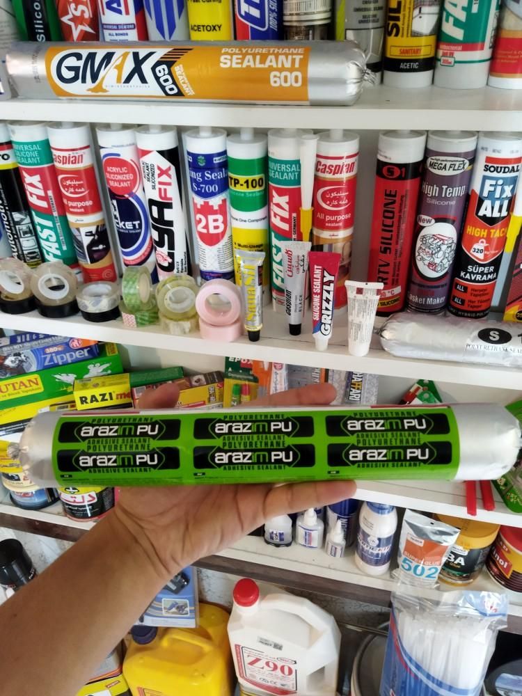 چسب پلی اورتان ثنا ماربل شیت ارازیم مشکی جیمکس ترک|عمدهفروشی|تهران, جوادیه تهرانپارس|دیوار