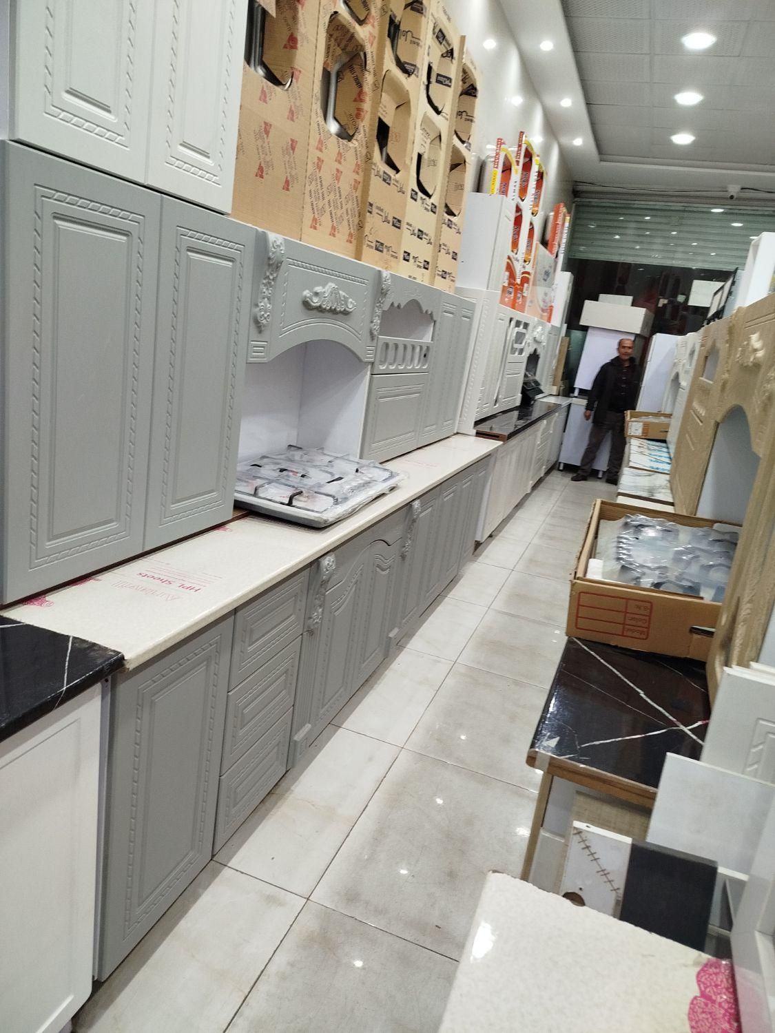 کابینت mdf مغز گلستان )) کابینت toska chob|مصالح و تجهیزات ساختمان|همدان, |دیوار
