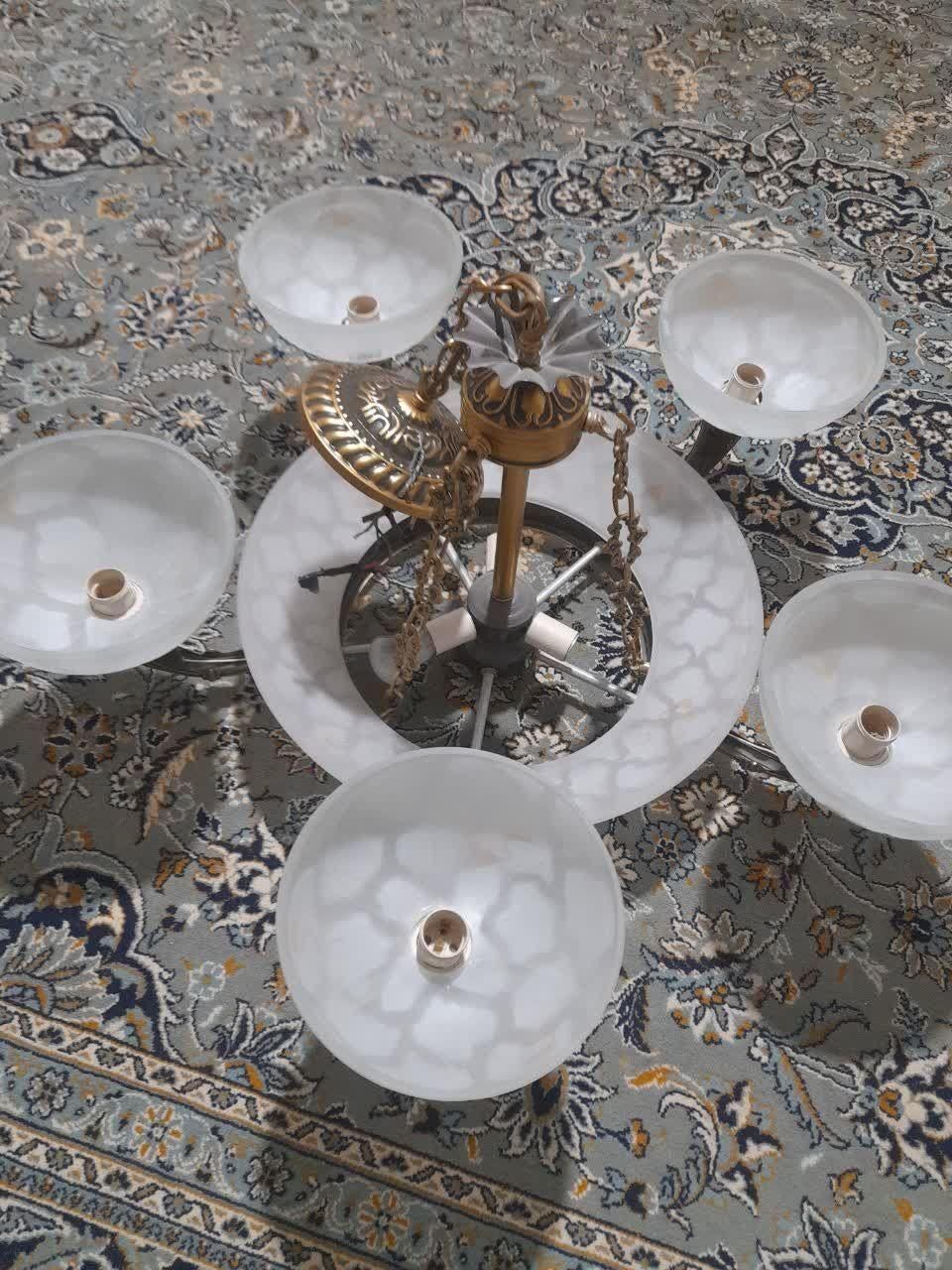 سلام دو‌عدد لوستر سالم|لوستر و چراغ آویز|مشهد, اروند|دیوار