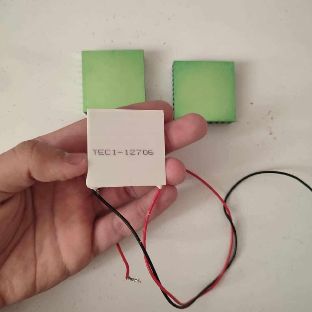 فروش المان خنک کننده به همراه دو عدد هیت سینک|قطعات و لوازم جانبی رایانه|اهواز, شهرک دانشگاه|دیوار