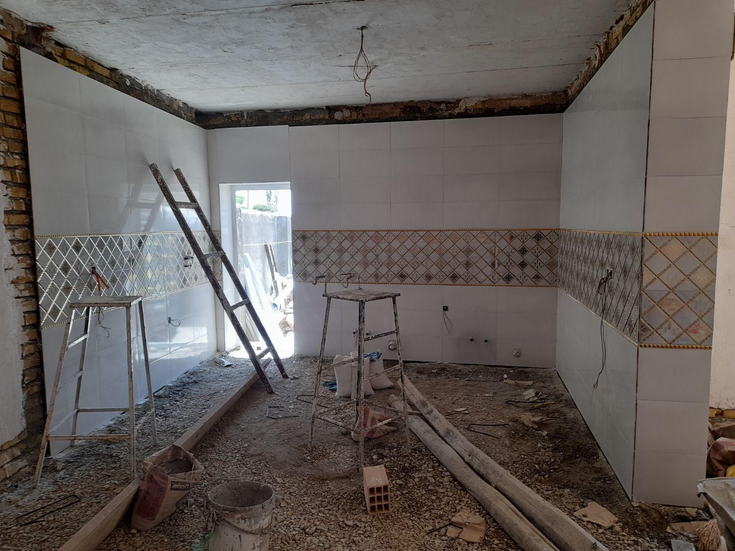 نصب سنگ وکاشی سرامیک|خدمات پیشه و مهارت|رزن, |دیوار