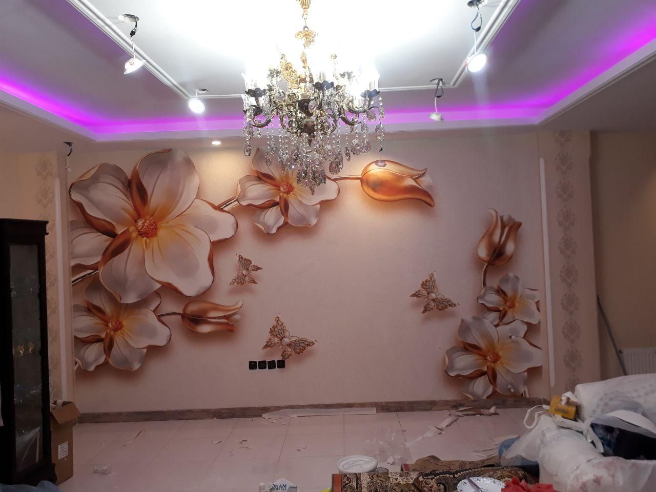 نقاش ساختمان و کاغذ دیواری وو|خدمات پیشه و مهارت|تهران, پونک|دیوار
