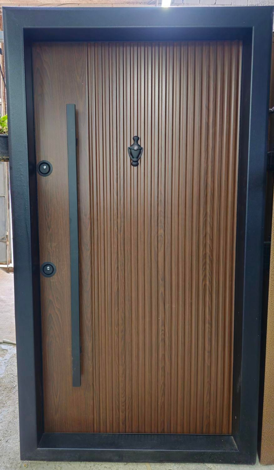 درب ضدسرقت ضدسرقت دکورال فلز طرح چوب نقد چک|مصالح و تجهیزات ساختمان|شیراز, رکنآباد|دیوار