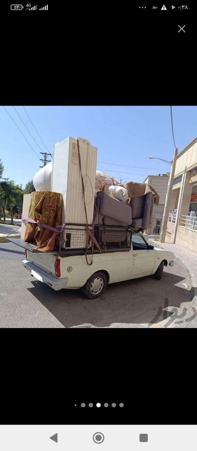 باربری وانت بار وانت تلفنی با کارگر اثاث کشی|خدمات حمل و نقل|اردبیل, |دیوار