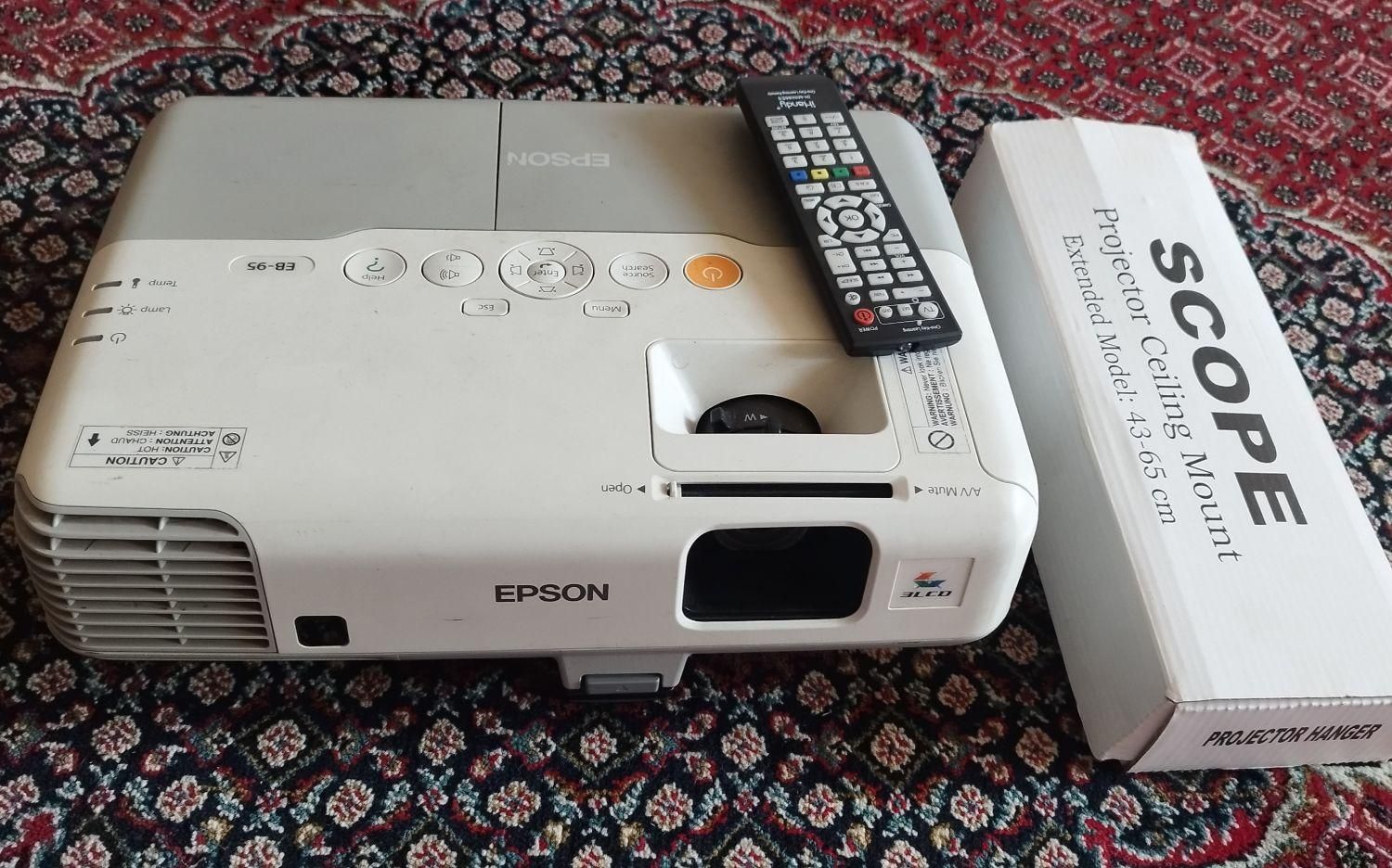 ویدیو پروژکتور اپسون (EPSON EB-95)|تلویزیون و پروژکتور|ارومیه, |دیوار