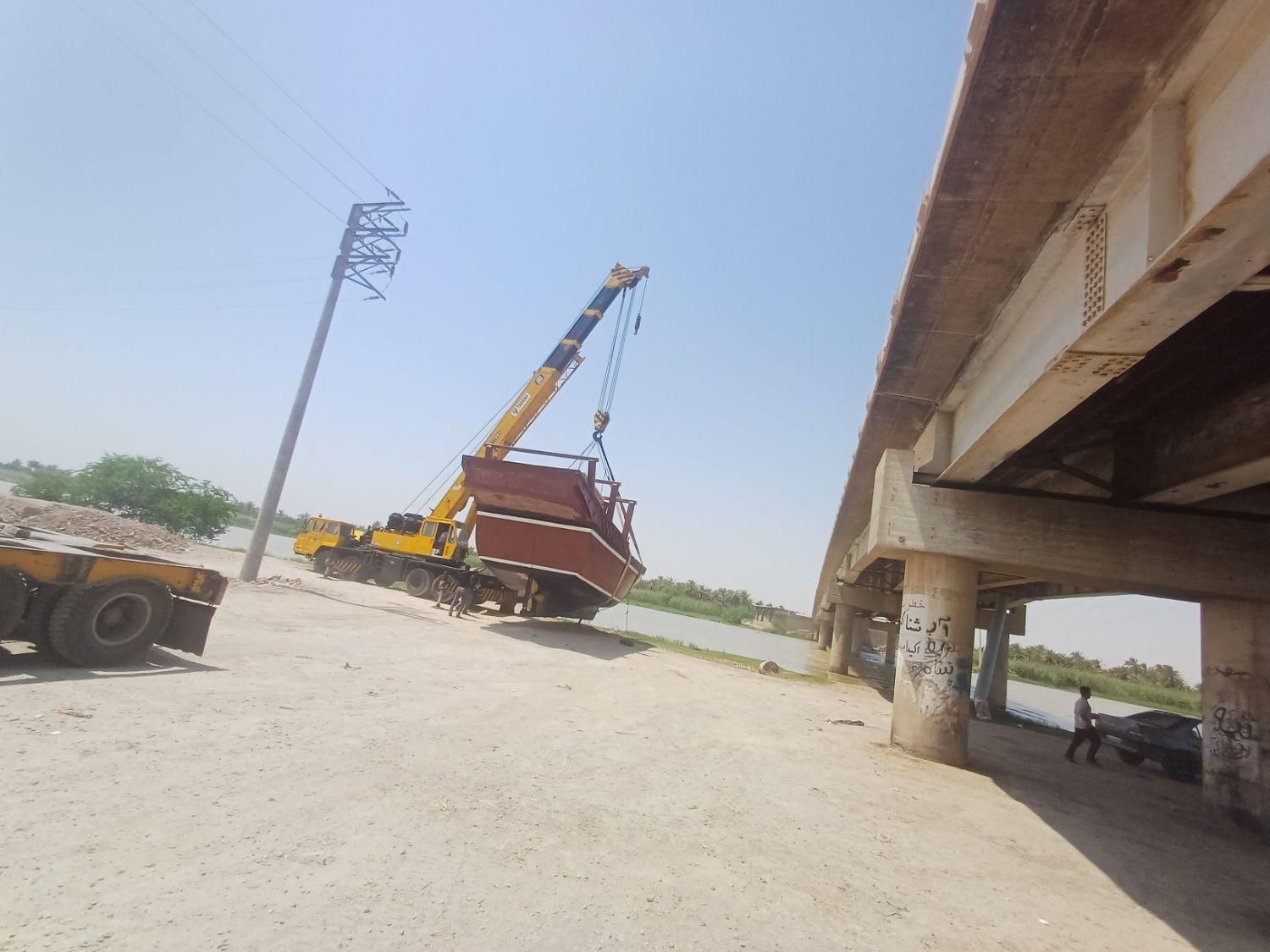 تولید بچه لنج 12متری تولید درشهرک صنعتی آبادان|قایق و سایر وسایل نقلیه|آبادان, |دیوار