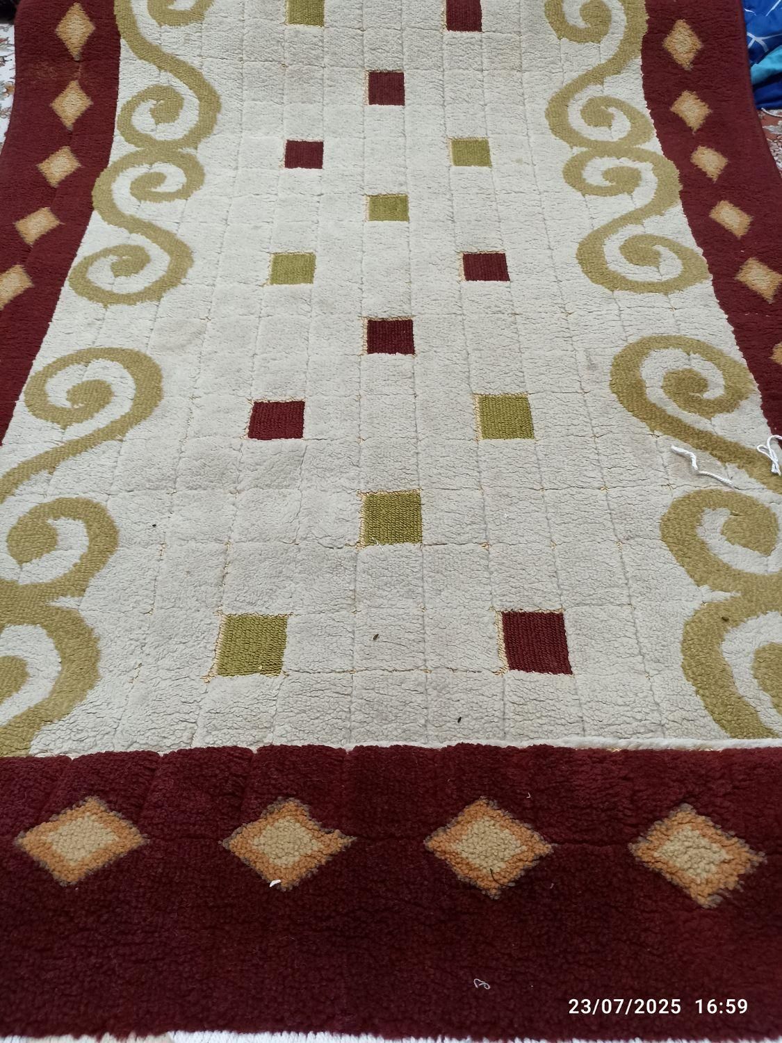 قالیچه ۱ در ۳  متر|فرش|سیرجان, |دیوار