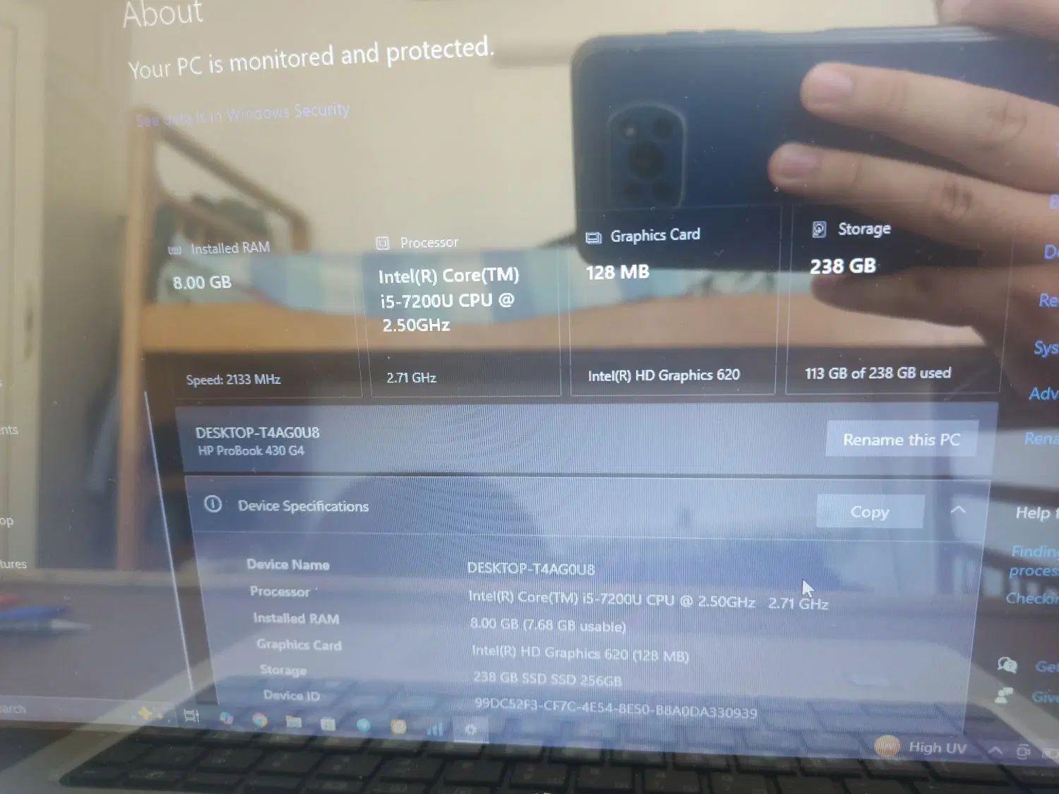 لپتاب HP نسل هفت قدرت مند|رایانه همراه|مشهد, کوی سیدی|دیوار