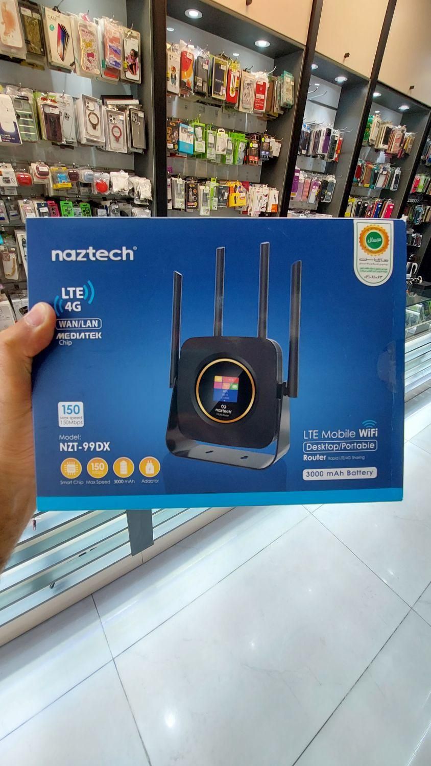 مودم رومیزی 4G نزتک 99dx با گارانتی|مودم و تجهیزات شبکه|کرج, گلشهر|دیوار