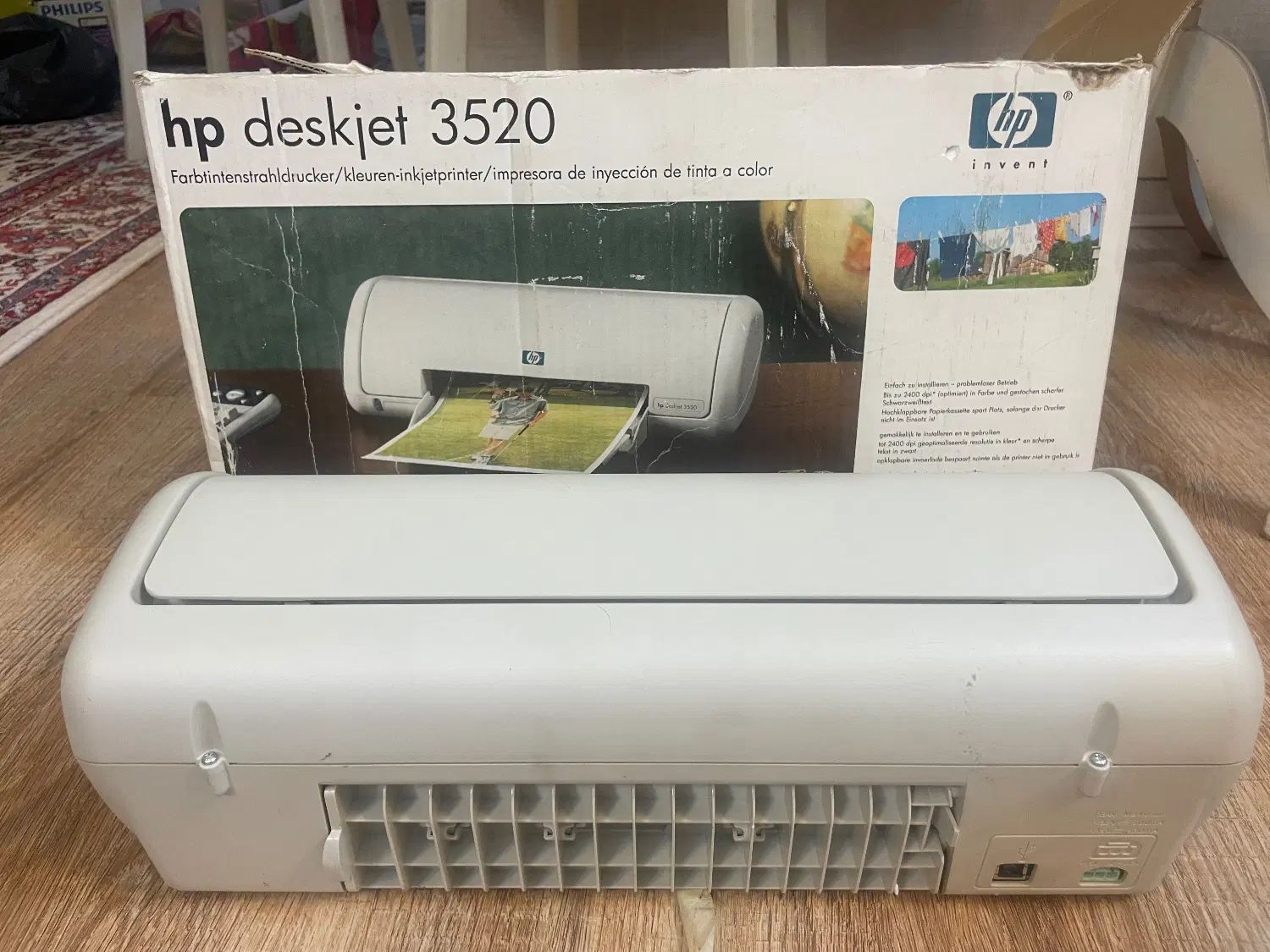 پرینتر رنگی hp deskjet 3520|پرینتر، اسکنر، کپی، فکس|تهران, نیروی هوایی (پیروزی)|دیوار