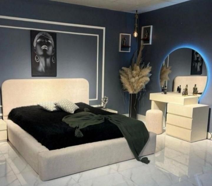 سرویس خواب مدل دلنشین|تخت و سرویس خواب|قم, امامزاده ابراهیم|دیوار