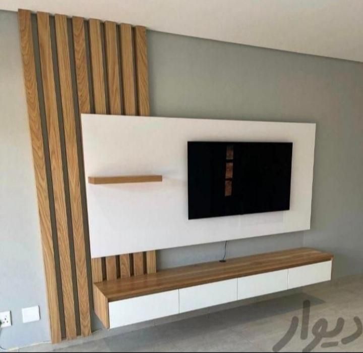 نصاب نصب پایه تلویزیون یا براکت تلویزیون شلف هود|خدمات پیشه و مهارت|زنجان, |دیوار