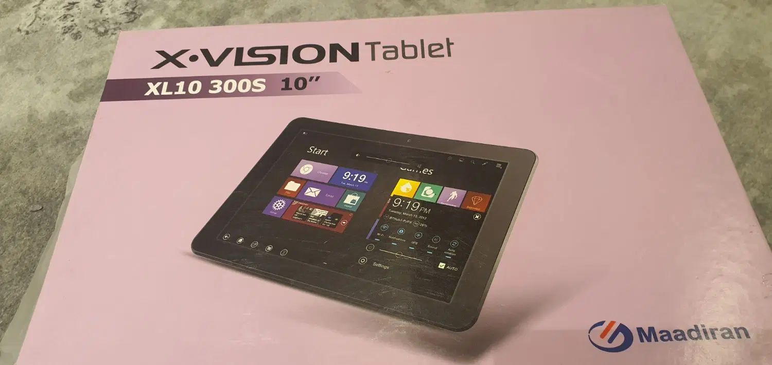 تبلت ۱۰ اینچ ایکس ویژن x vision 300S|تبلت|تهران, مهران|دیوار