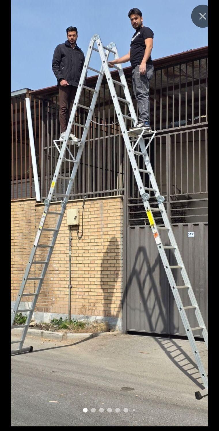 کرایه ابزار نردبان اجاره ابزار چهار پایه|خدمات پیشه و مهارت|قم, زنبیل آباد|دیوار