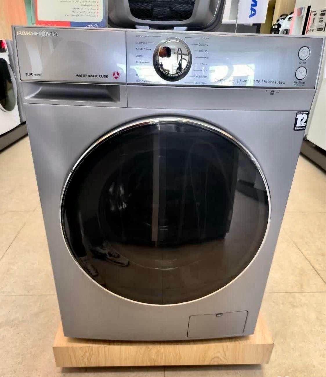 ماشین لباسشویی پاکشوما ۹ کیلو لمسی BWF-40108 iWT|ماشین لباسشویی و خشک‌کن لباس|تهران, امانیه|دیوار
