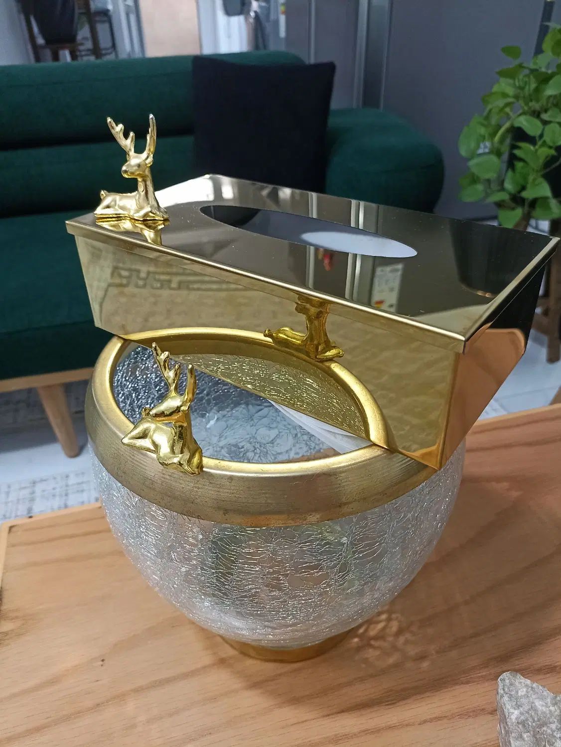 ست جا دستمالی و سطل درحد|صنایع دستی و سایر لوازم تزئینی|مشهد, وحید|دیوار