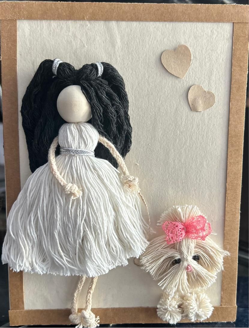 عروسک فانتزی مناسب کادو|صنایع دستی و سایر لوازم تزئینی|گنبد کاووس, |دیوار