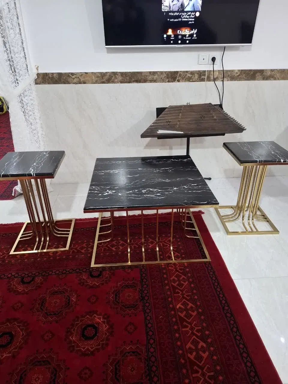 میز جلو‌مبلی عسلی|مبلمان خانگی و میز عسلی|مشهد, پنجتن|دیوار