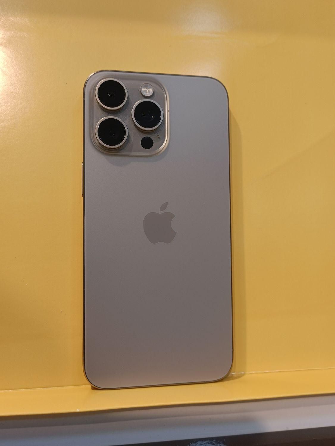 iphone 15 Pro Max اپل آکبند نچرال|موبایل|مشهد, کوه سنگی|دیوار