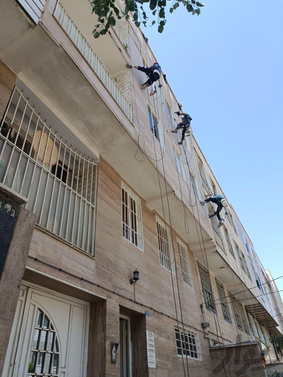 پیچ ورولپلاک سنگ نما باطناب توری پاسیو نانو نقاشی|خدمات پیشه و مهارت|تهران, صادقیه|دیوار