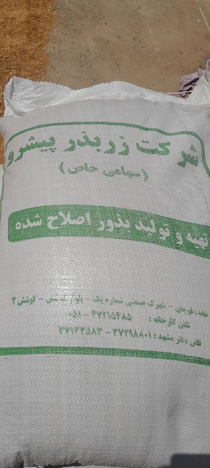 گندم بذری  اصلاح شده ( چک صیاد هم انجام میشه)|خدمات باغبانی و درختکاری|سبزوار, توحیدشهر|دیوار