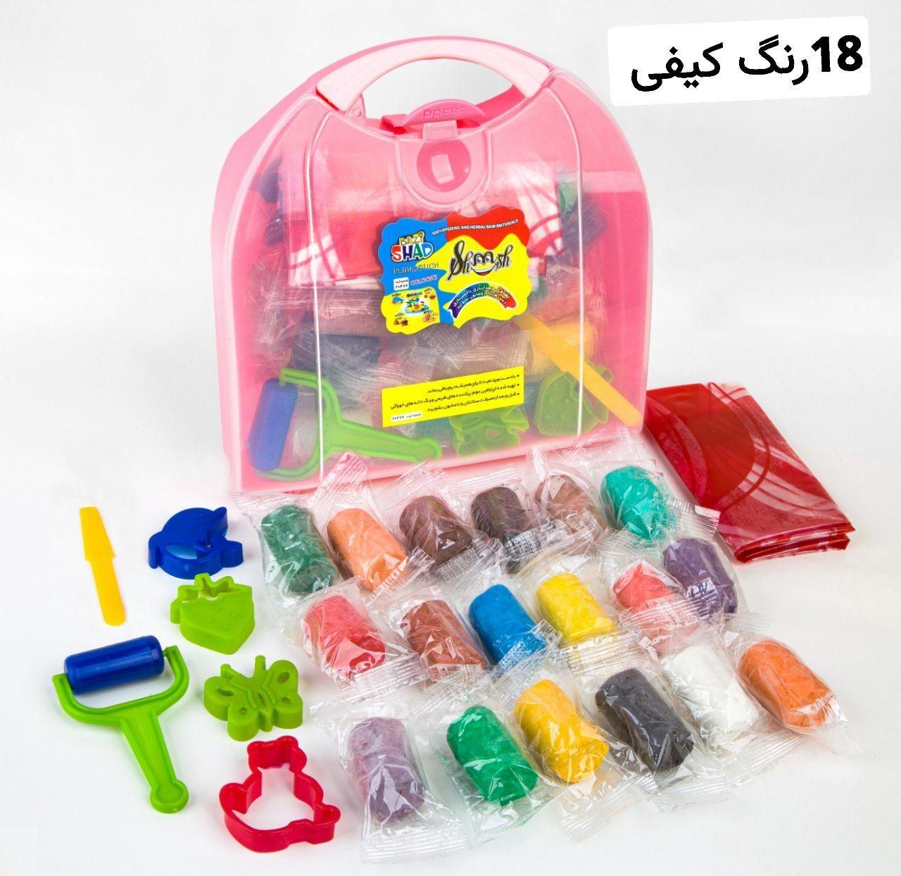 خمیربازی بازیشاد|اسباب‌بازی بچه|قم, سراجه|دیوار