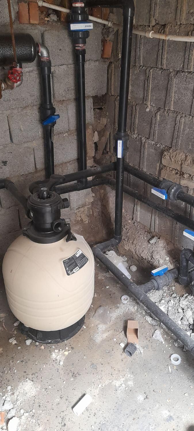 لوله کشی ساختمان باغچه استخرنصب شناوردینام پمپ|خدمات پیشه و مهارت|ارومیه, |دیوار