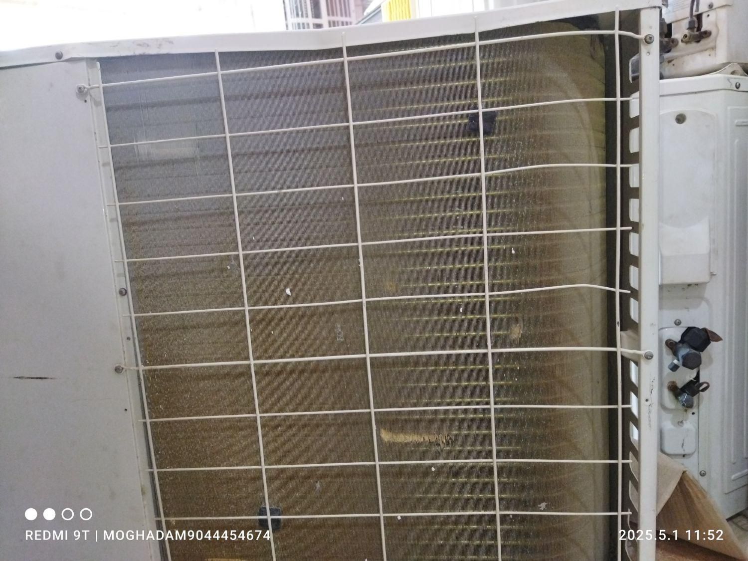 کولر اسپلیت گری|کولر گازی و فن‌کوئل|میناب, |دیوار