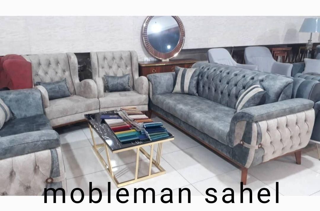 مبل لمسه چستر 2025 مدل skani شرکتی قیمت واقعی|مبلمان خانگی و میز عسلی|نظرآباد, رسالت|دیوار