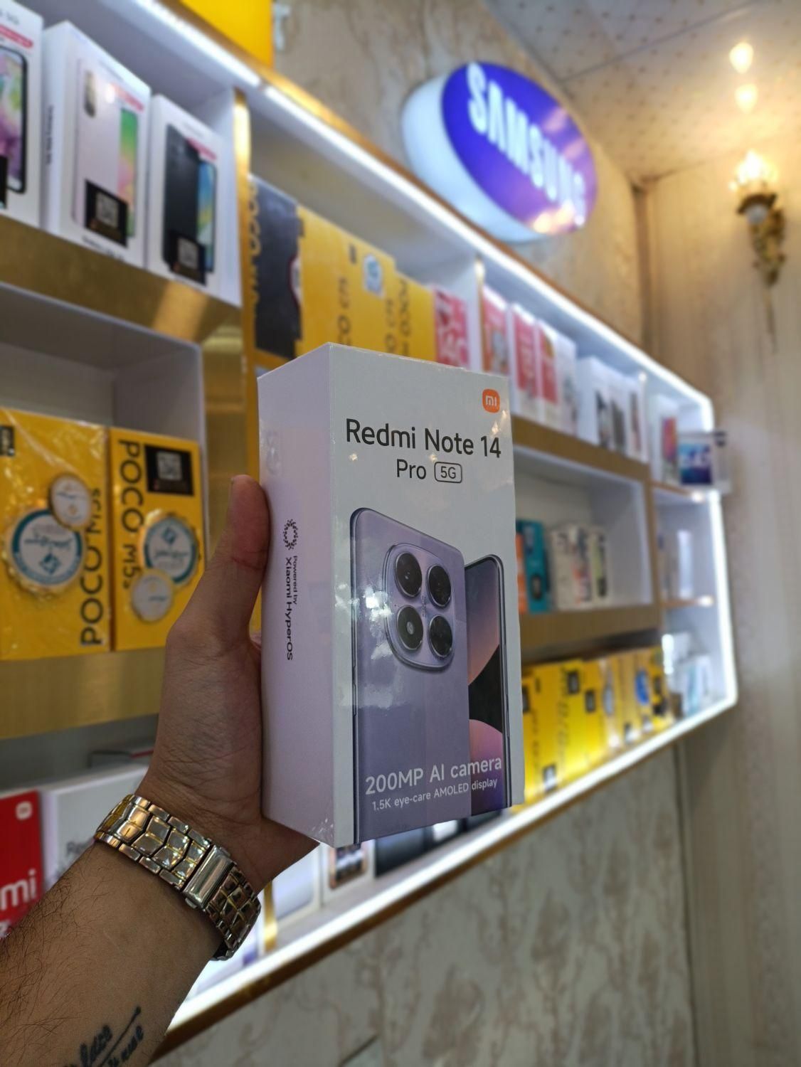 شیائومیredmi note 14 pro 5g با حافظهٔ ۵۱۲ گیگابایت|موبایل|مشهد, فرهنگ|دیوار