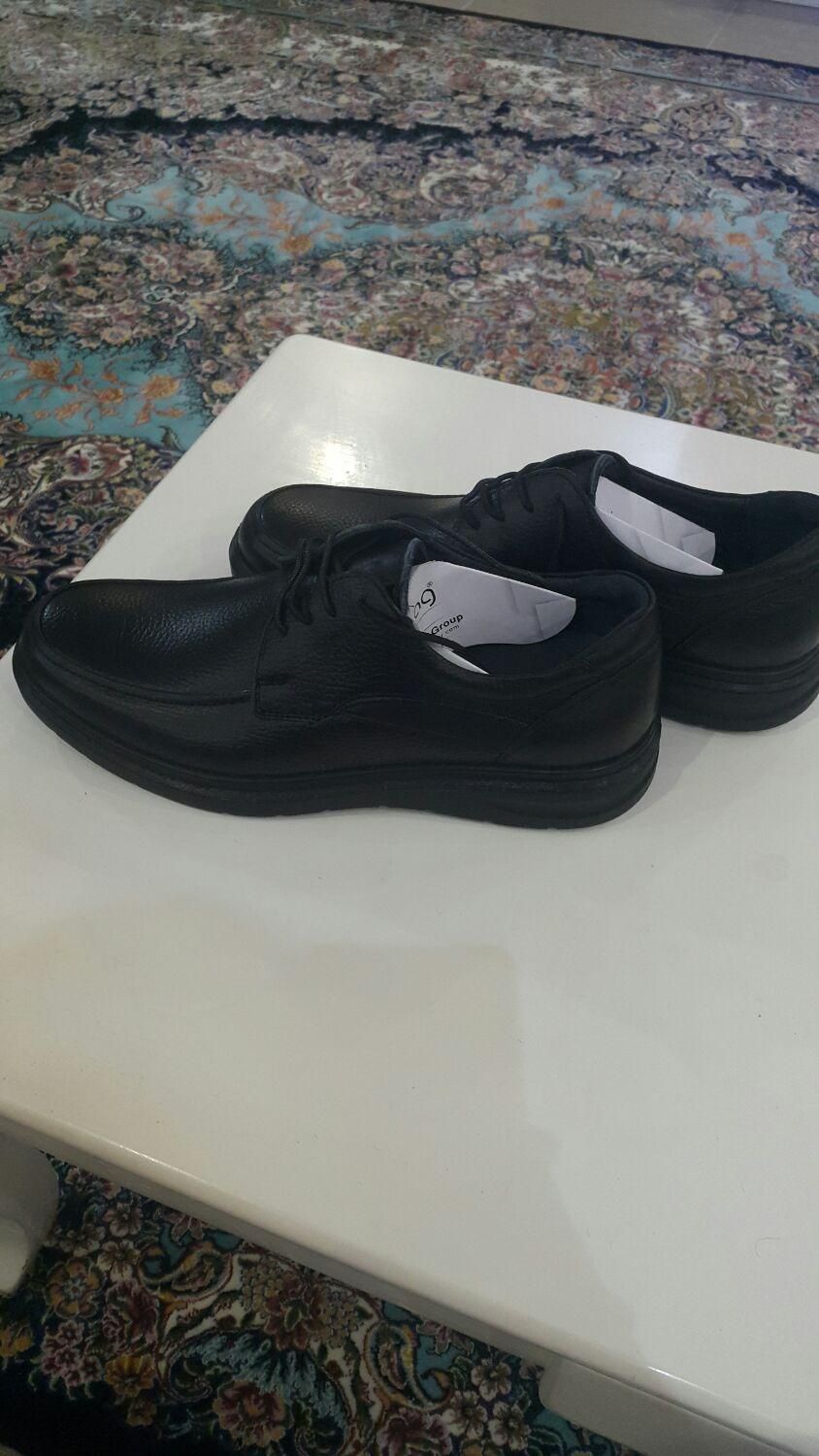 کفش چرم نو نو سایز 43|کیف، کفش، کمربند|رشت, باهنر|دیوار