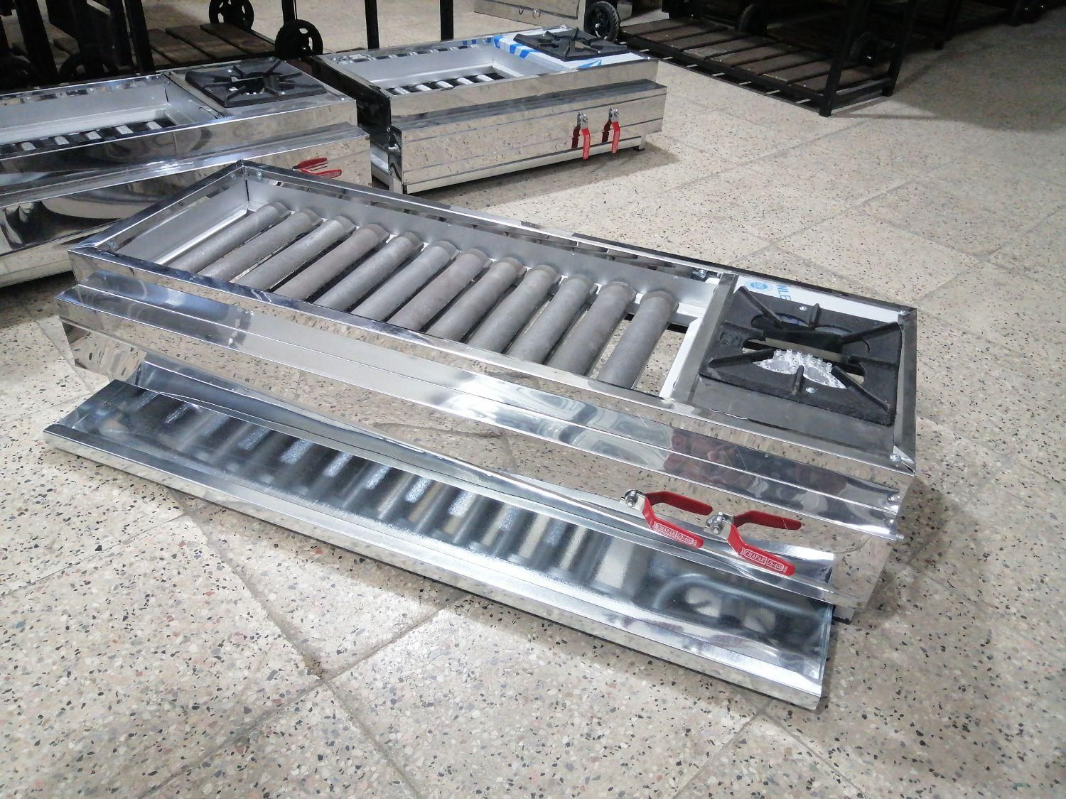 کباب پز گازی 35×100 منقل گازی پلوپز دار|اجاق گاز و لوازم برقی پختوپز|مشهد, امیر|دیوار