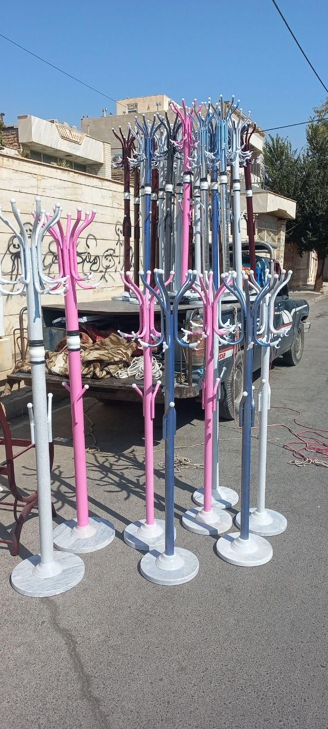 چوب لباسی فلزی|بندرخت و رختآویز|خمینیشهر, |دیوار