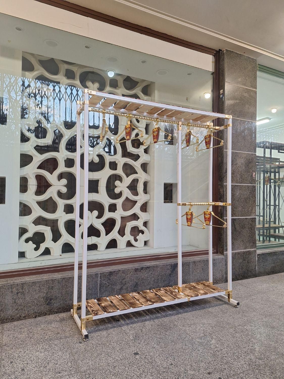 آویز رگال لباس بند سفید نو|بندرخت و رختآویز|اصفهان, میرعماد|دیوار