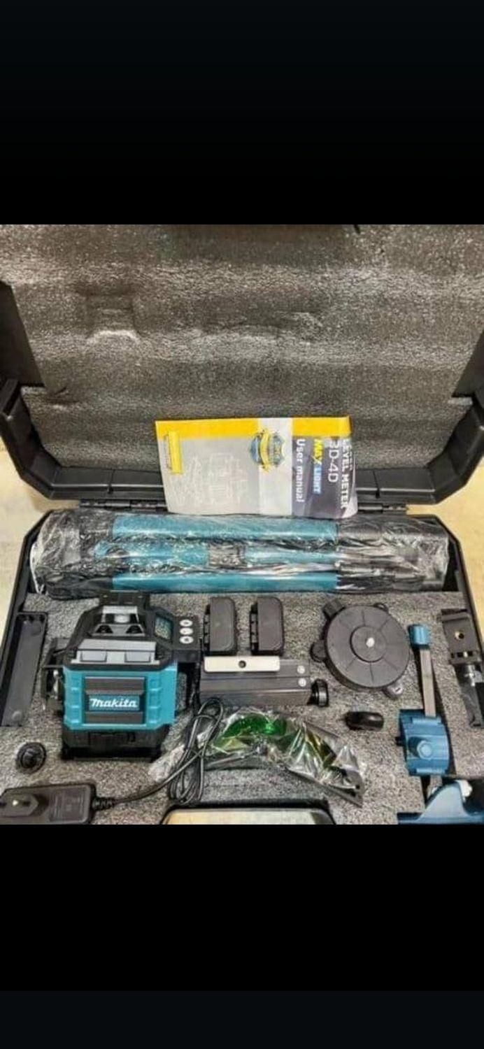 تراز لیزری ماکیتا ۱۶خط نور سبز حرفه ای|ابزارآلات|بندرعباس, |دیوار