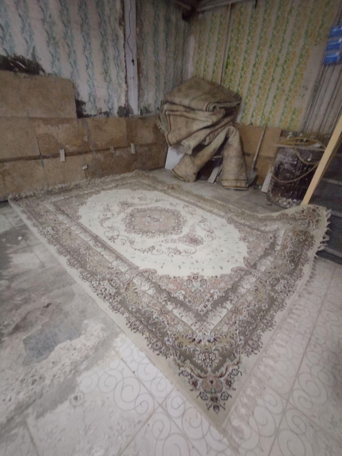 تخته فرش|فرش|کرمانشاه, |دیوار