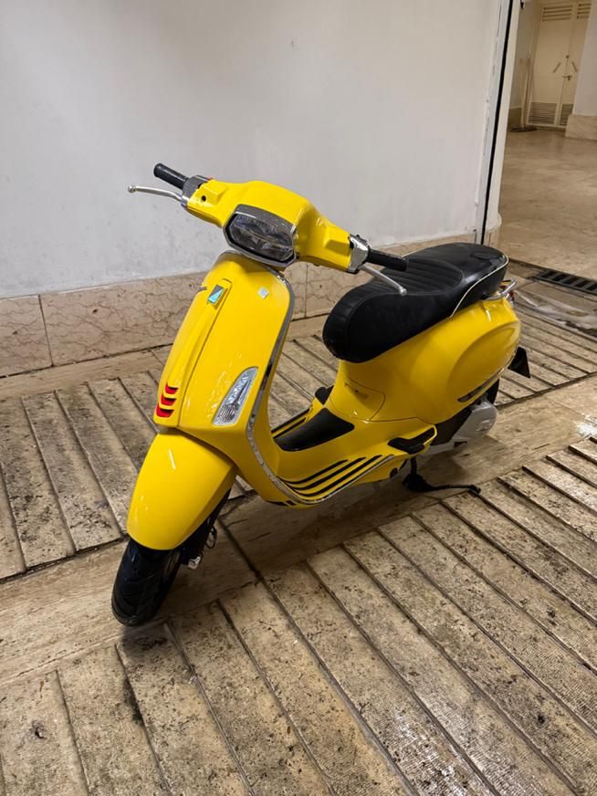 وسپا اسپیرنت S 150cc کیلومتر دیجتال زرد مات|موتورسیکلت|تهران, الهیه|دیوار
